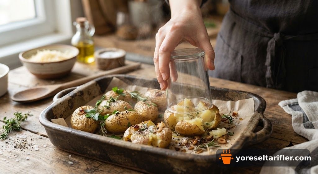 Fırında Kaşarlı Bebek Patates Tarifi — Adım 5