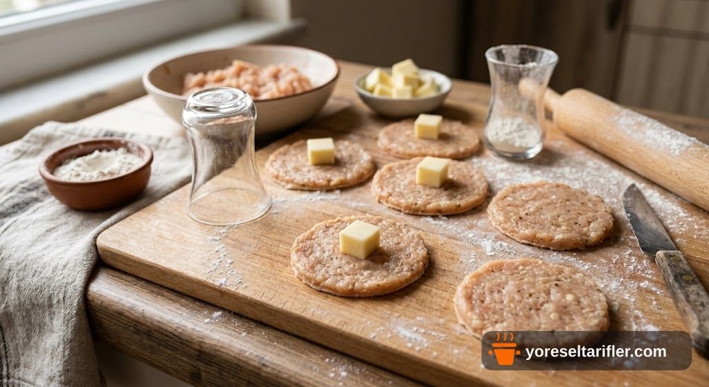 Fırında Kaşarlı Çıtır Tavuk Nugget Tarifi — Adım 4