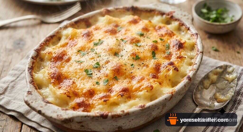 Fırında Kaşarlı Patates Püresi Tarifi — Adım 7