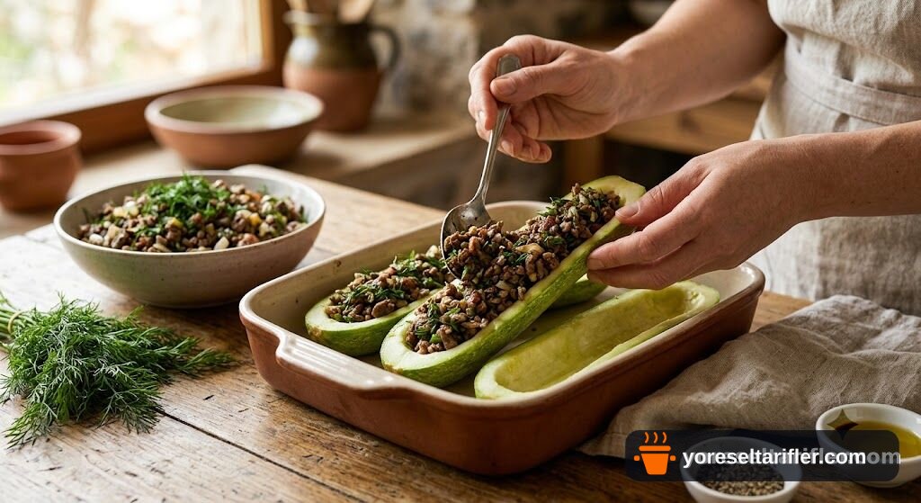 Fırında Kıymalı Kabak Tarifi — Adım 8