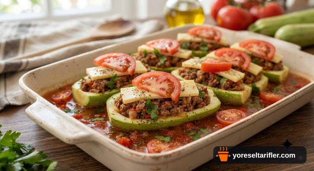 Fırında Kıymalı Kabak Tarifi — Adım 9