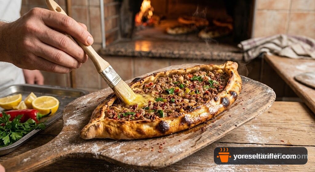 Fırında Kıymalı Pide Tarifi — Adım 17