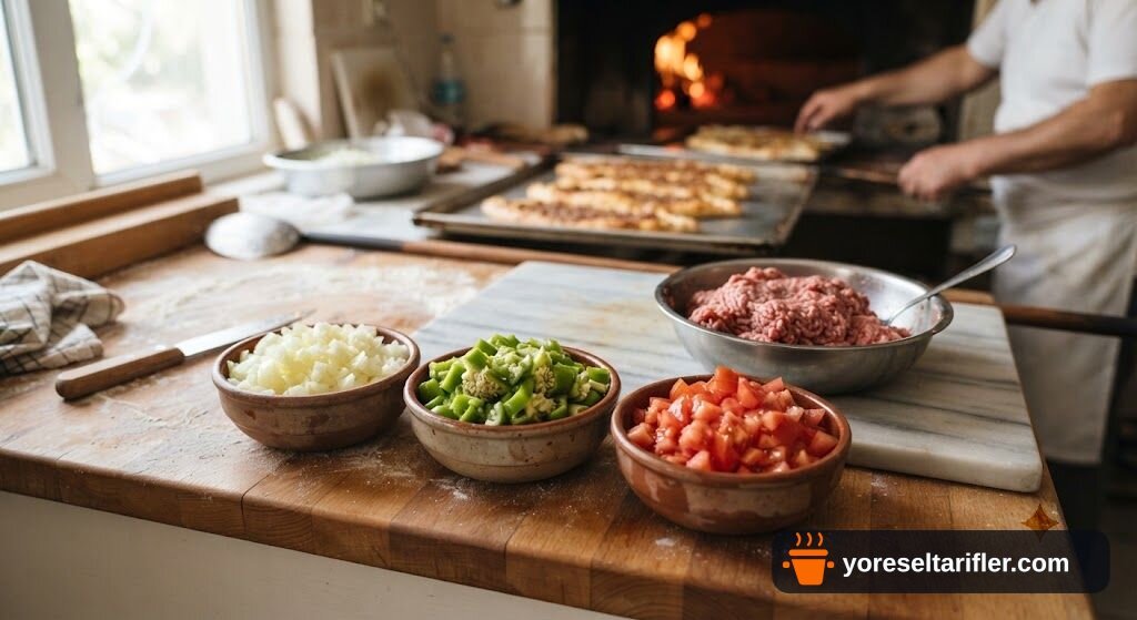 Fırında Kıymalı Pide Tarifi — Adım 6