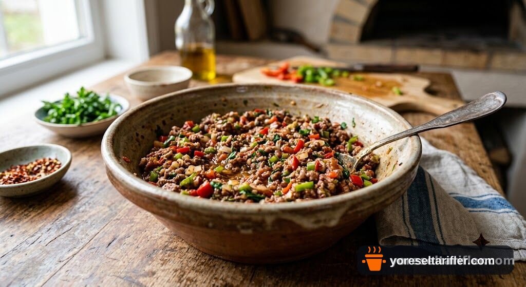 Fırında Kıymalı Pide Tarifi — Adım 9