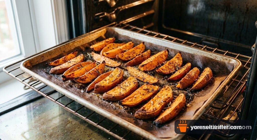 Fırında Kızartılmış Tatlı Patates Tarifi — Adım 3
