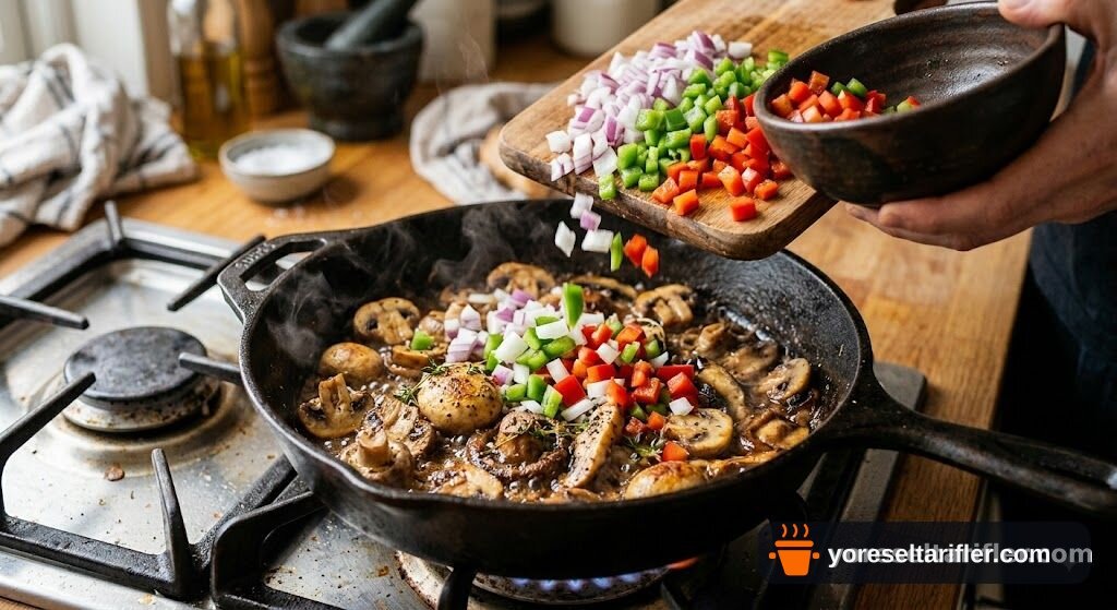 Fırında Kremalı Mantarlı Tavuk Tarifi — Adım 6