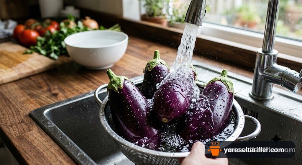 Fırında Patlıcan Kebap Tarifi — Adım 1