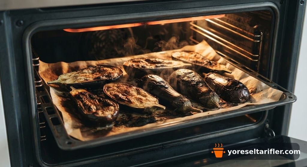 Fırında Patlıcan Közleme Tarifi — Adım 2
