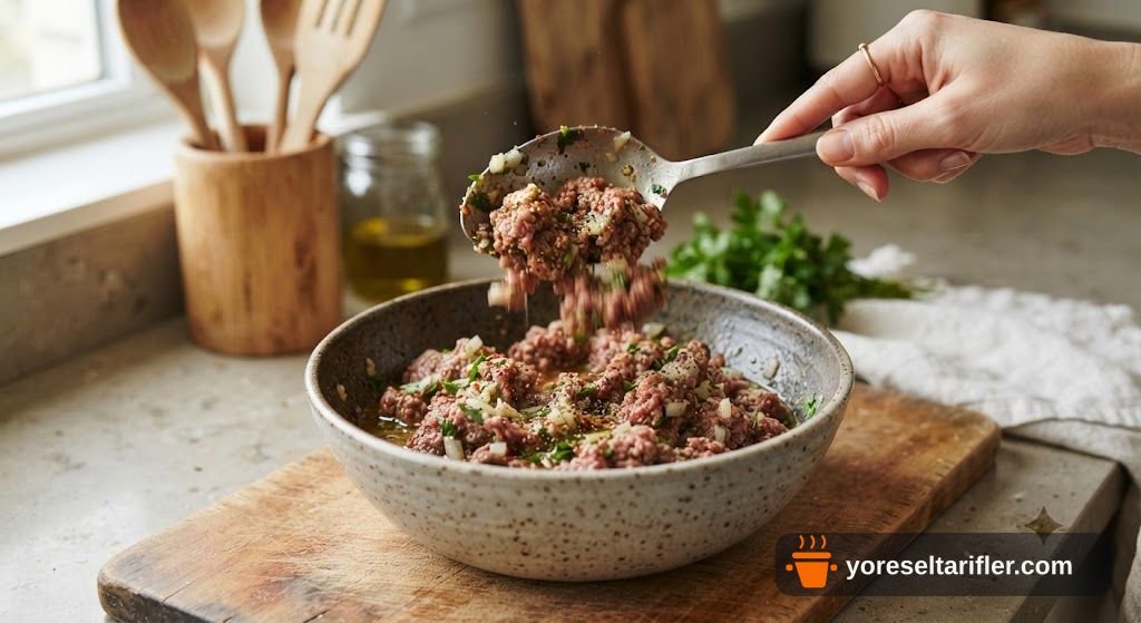 Fırında Süzmeli Kıymalı Yumurta Tarifi — Adım 2