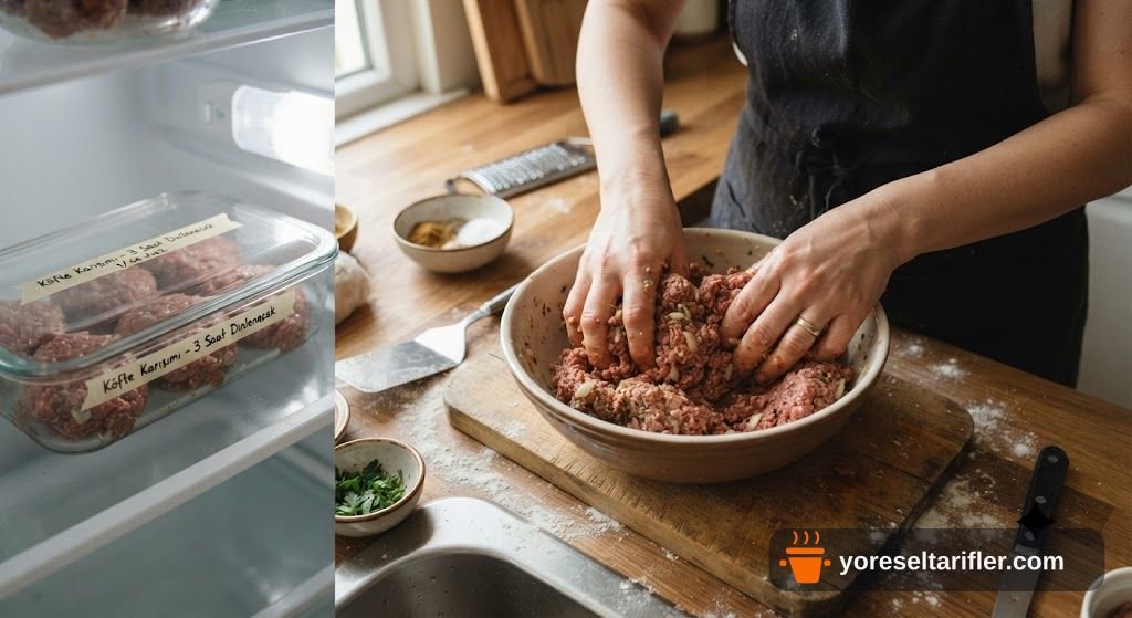 Fırınla Hazırlanan Hamburger ve Patates Tarifi — Adım 1