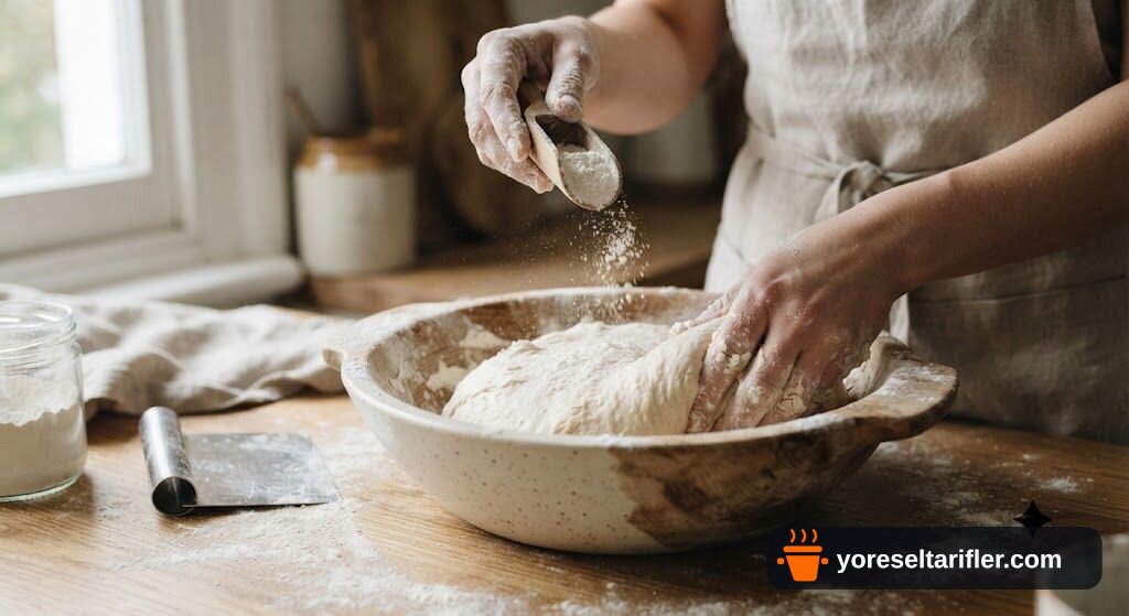 Fırınsız Pişen Tavada Pizza Tarifi — Adım 2