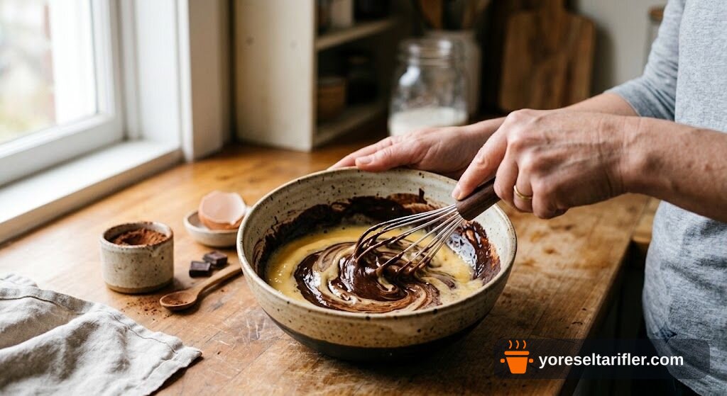 Fit Bitter Çikolatalı Sufle Tarifi — Adım 4