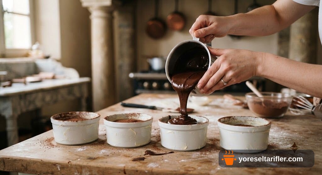 Fit Bitter Çikolatalı Sufle Tarifi — Adım 5