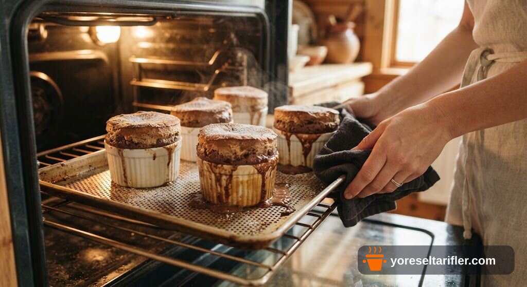 Fit Bitter Çikolatalı Sufle Tarifi — Adım 6