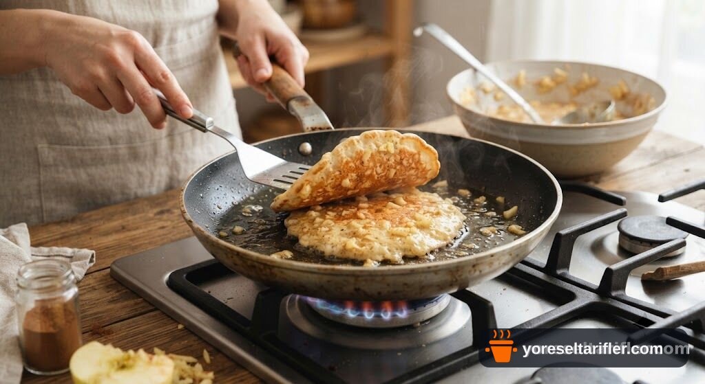 Fit Elmalı Tarçınlı Pankek Tarifi — Adım 2