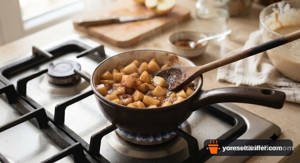 Fit Elmalı Tarçınlı Pankek Tarifi — Adım 3