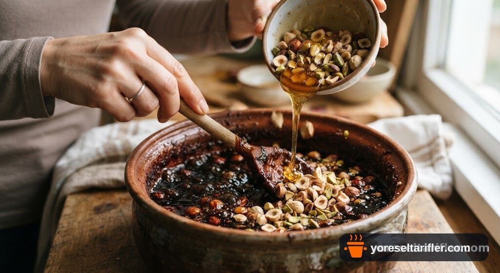 Fit Krokan Cevizli Pekmezli Tarifi — Adım 2