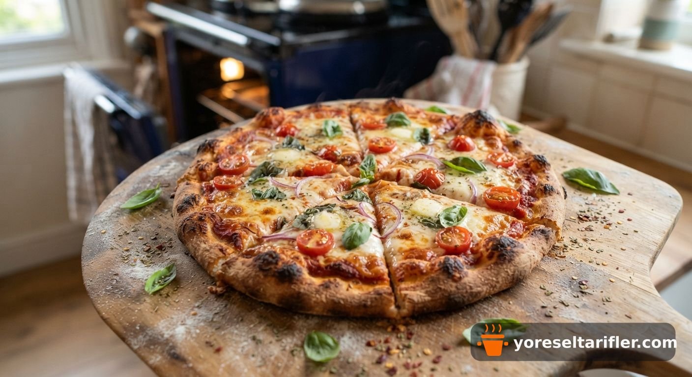 Fit Tavuk Tabanlı Pizza Tarifi — Adım 3
