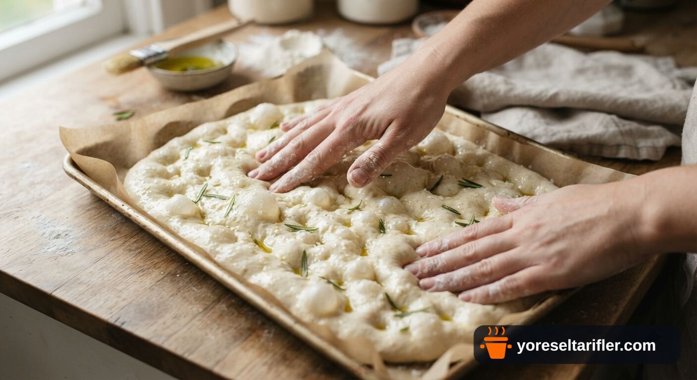 Dört Çeşit Focaccia Tarifi — Adım 4