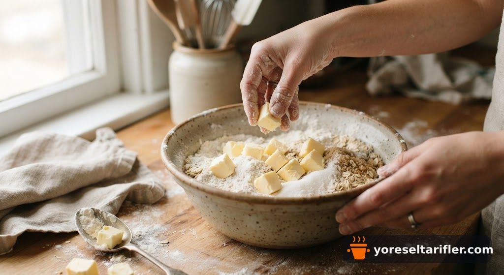 Frambuaz Soslu Kıyır Kıyır Kurabiye Tarifi — Adım 3