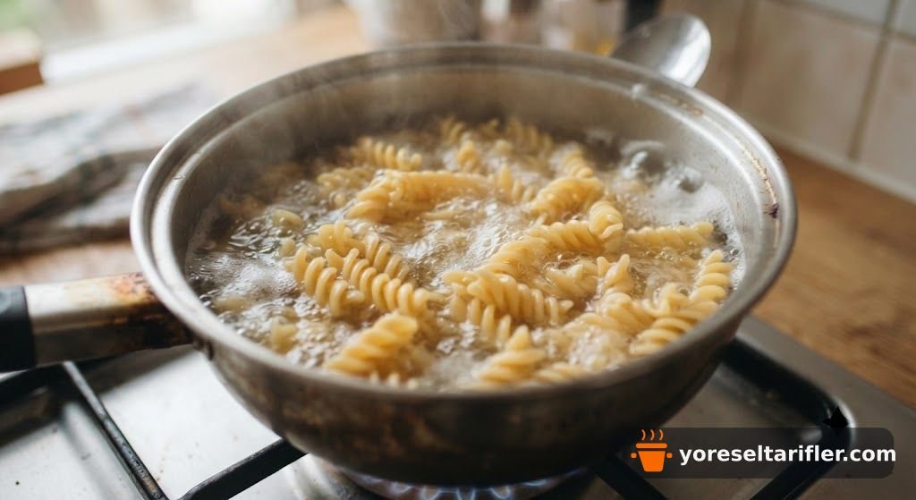 Fusilli Arabiata Acı Soslu Makarna Tarifi — Adım 3