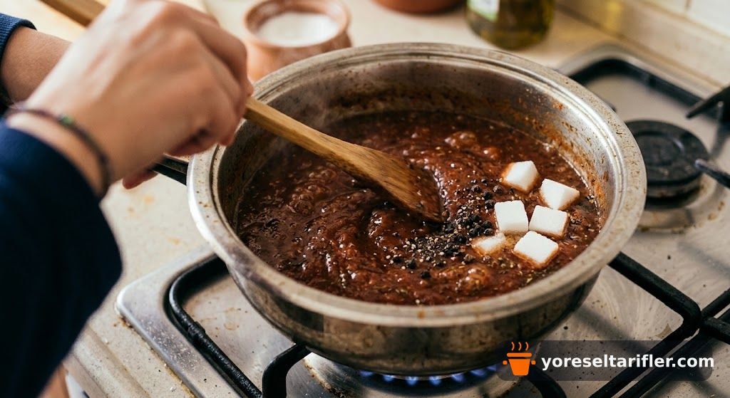 Fusilli Arabiata Acı Soslu Makarna Tarifi — Adım 8