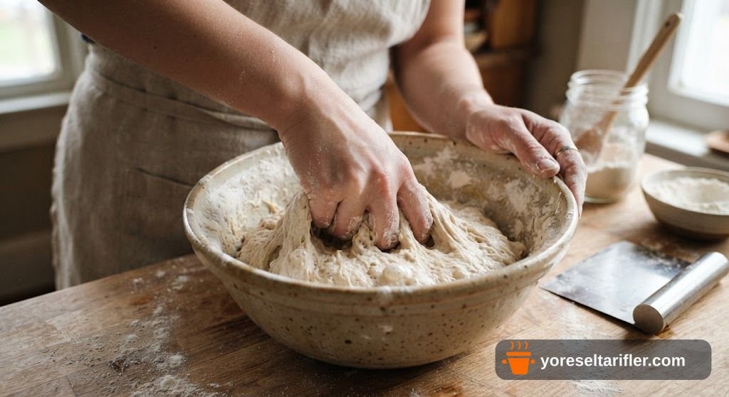 Gevrek Susamlı Simit Tarifi — Adım 2