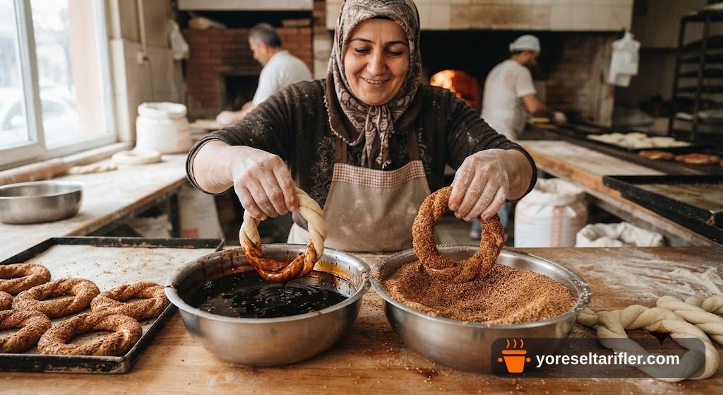 Gevrek Susamlı Simit Tarifi — Adım 5
