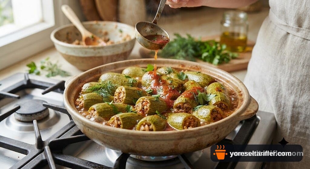 Girit Kabağı Dolması Tarifi — Adım 8