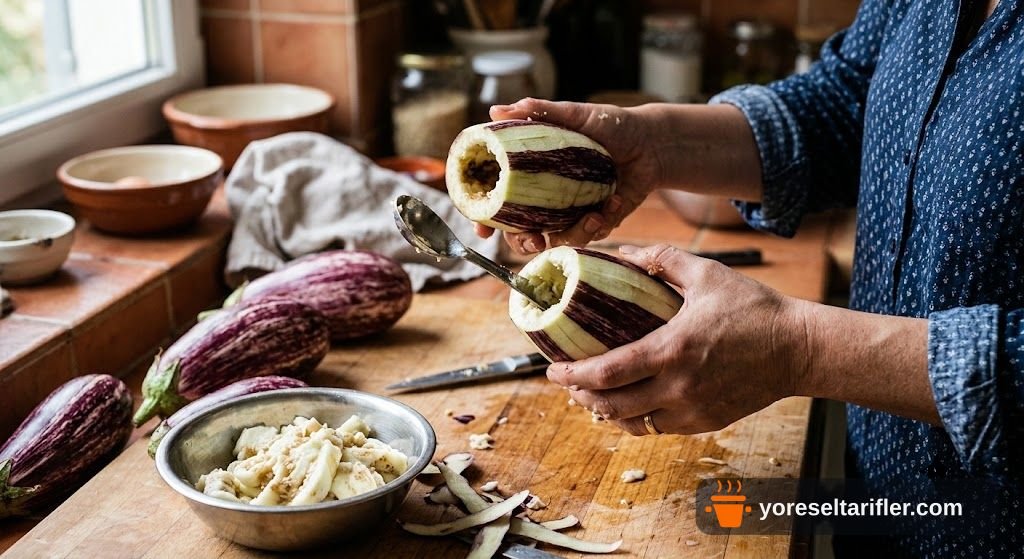 Glutensiz Lepe Dolması Tarifi — Adım 5