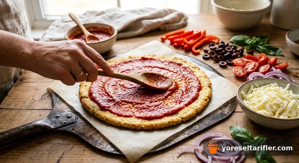 Glutensiz Pizza Tarifi — Adım 3