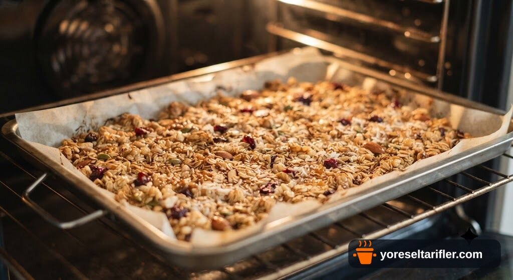 Glutensiz Şekersiz Granola Bar Tarifi — Adım 4
