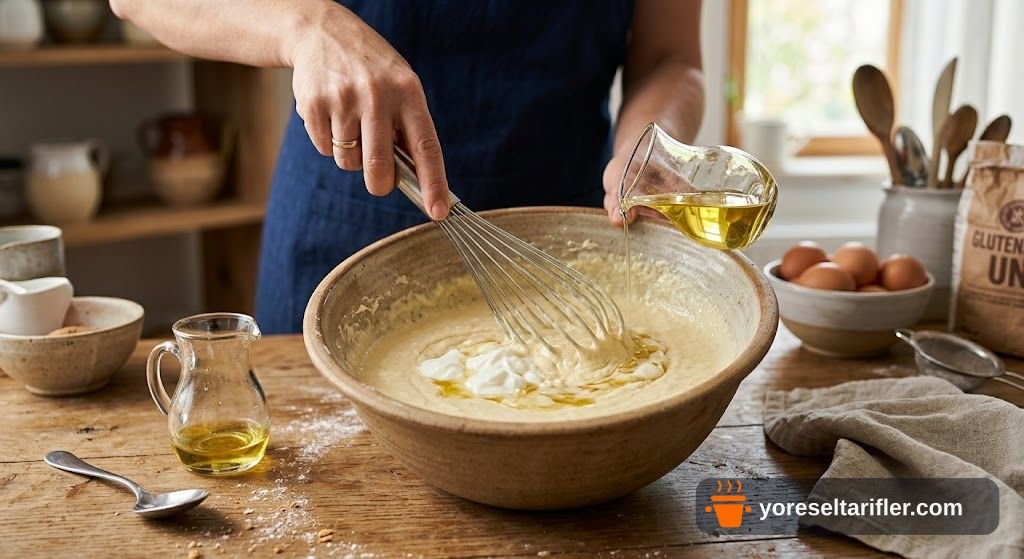 Glutensiz Tort Qat Pastası Tarifi — Adım 2