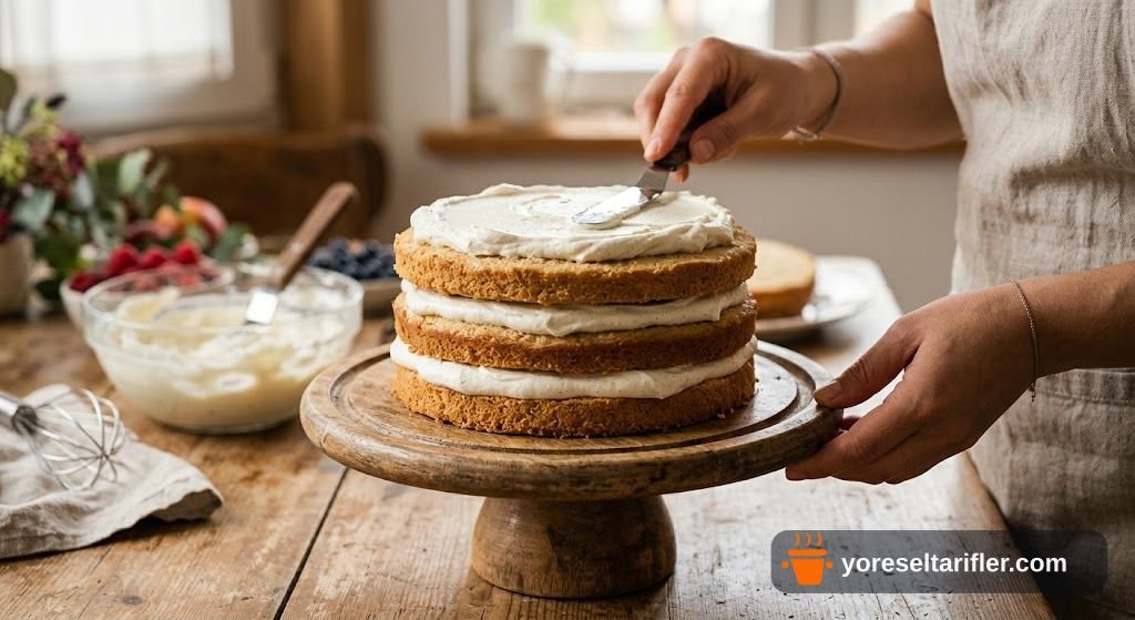 Glutensiz Tort Qat Pastası Tarifi — Adım 6