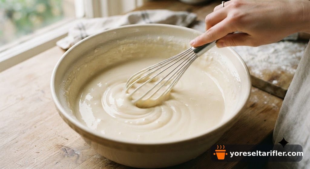 Glutensiz Vegan Cheesecake Tarifi — Adım 5