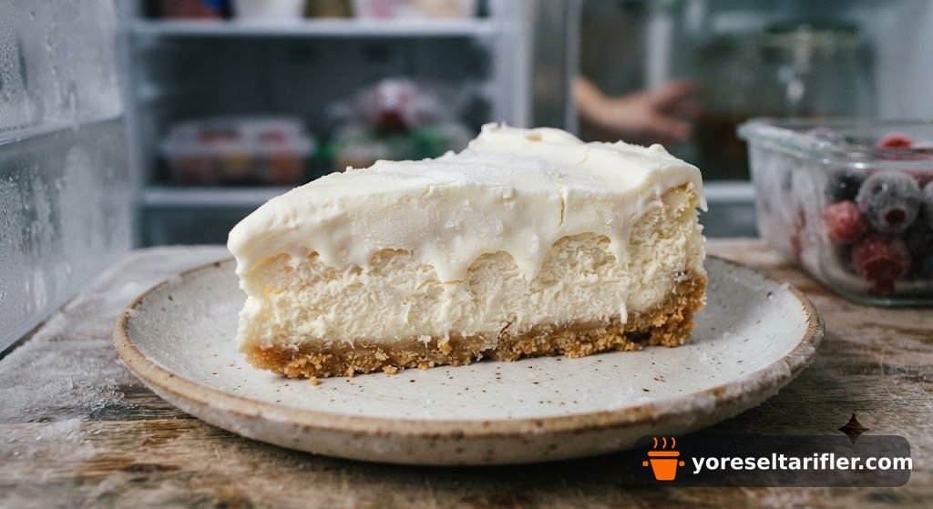 Glutensiz Vegan Cheesecake Tarifi — Adım 8