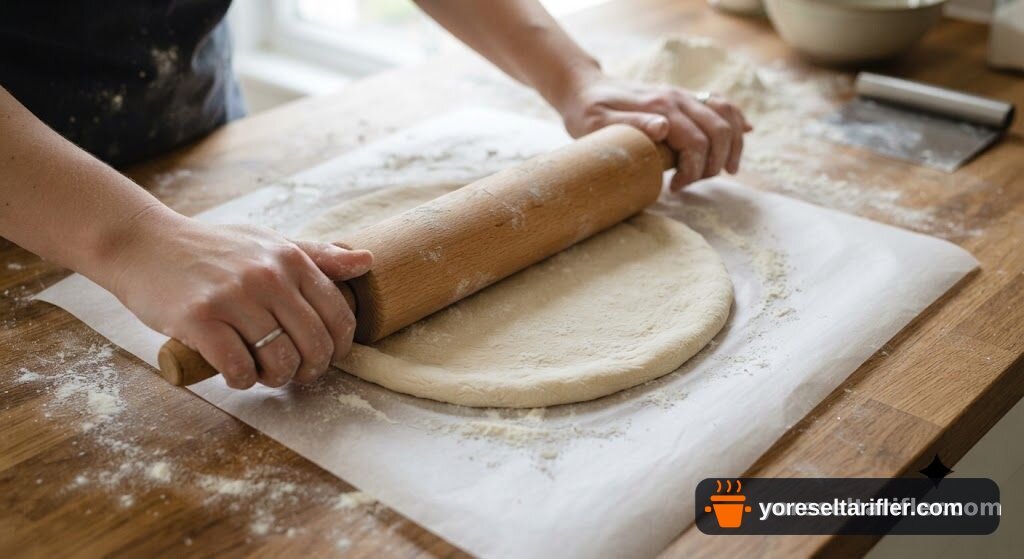Glutensiz Vişneli Galette Yapımı Tarifi — Adım 4
