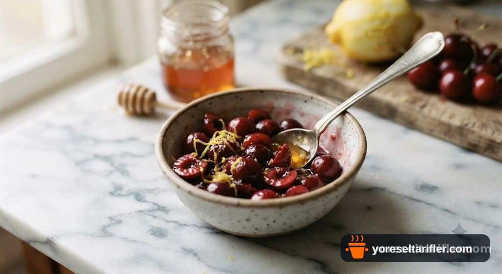 Glutensiz Vişneli Galette Yapımı Tarifi — Adım 5