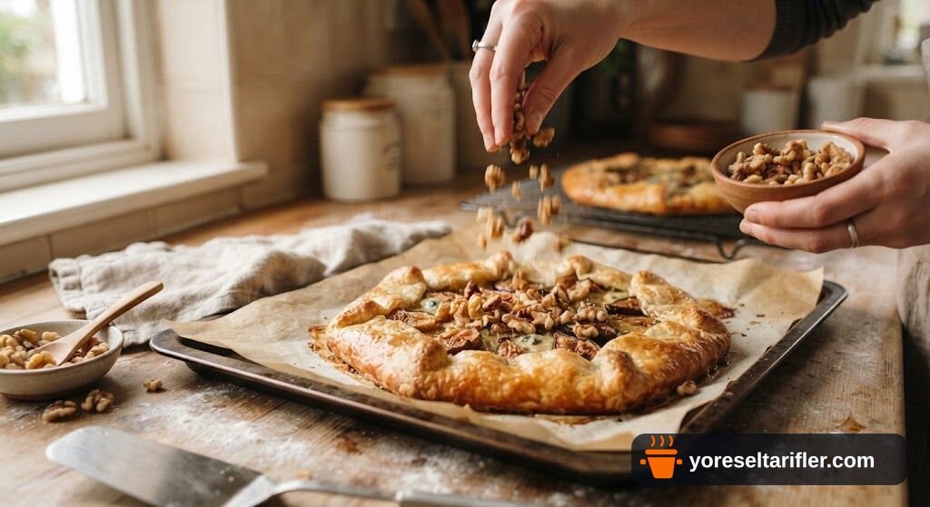 Glutensiz Vişneli Galette Yapımı Tarifi — Adım 7