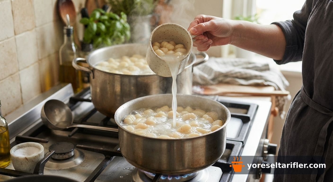 Gnocchi Peynirli Makarna Tarifi — Adım 2