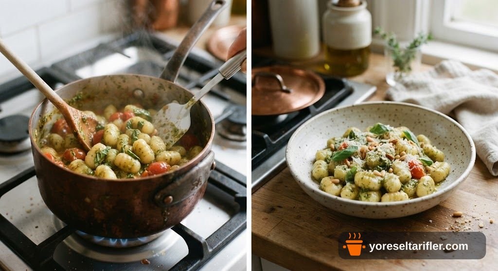 Gnocchi Peynirli Makarna Tarifi — Adım 4