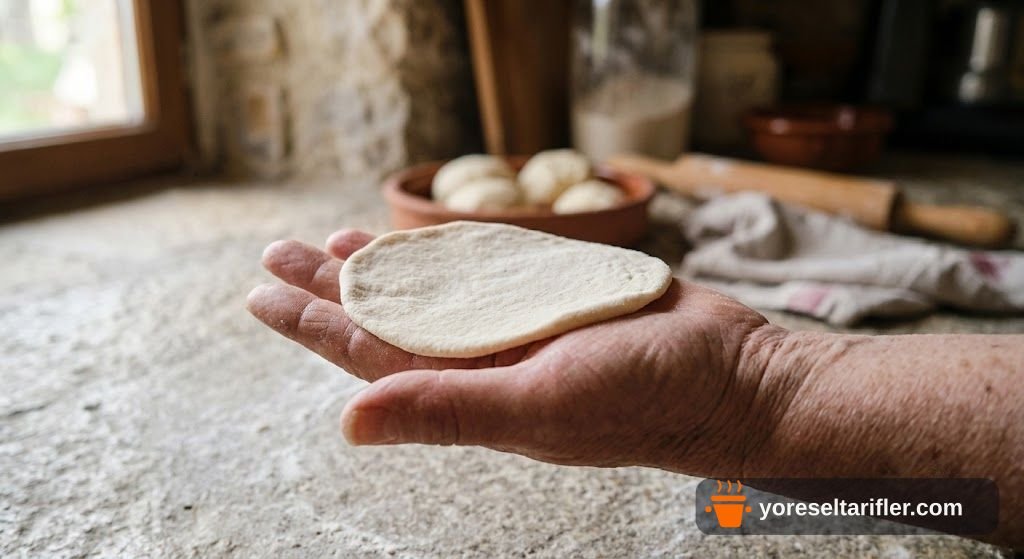 Güllü Lokumlu Ağızda Dağılan Kurabiye Tarifi — Adım 3