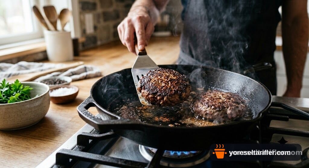 Gurme Burger Tarifi — Adım 2