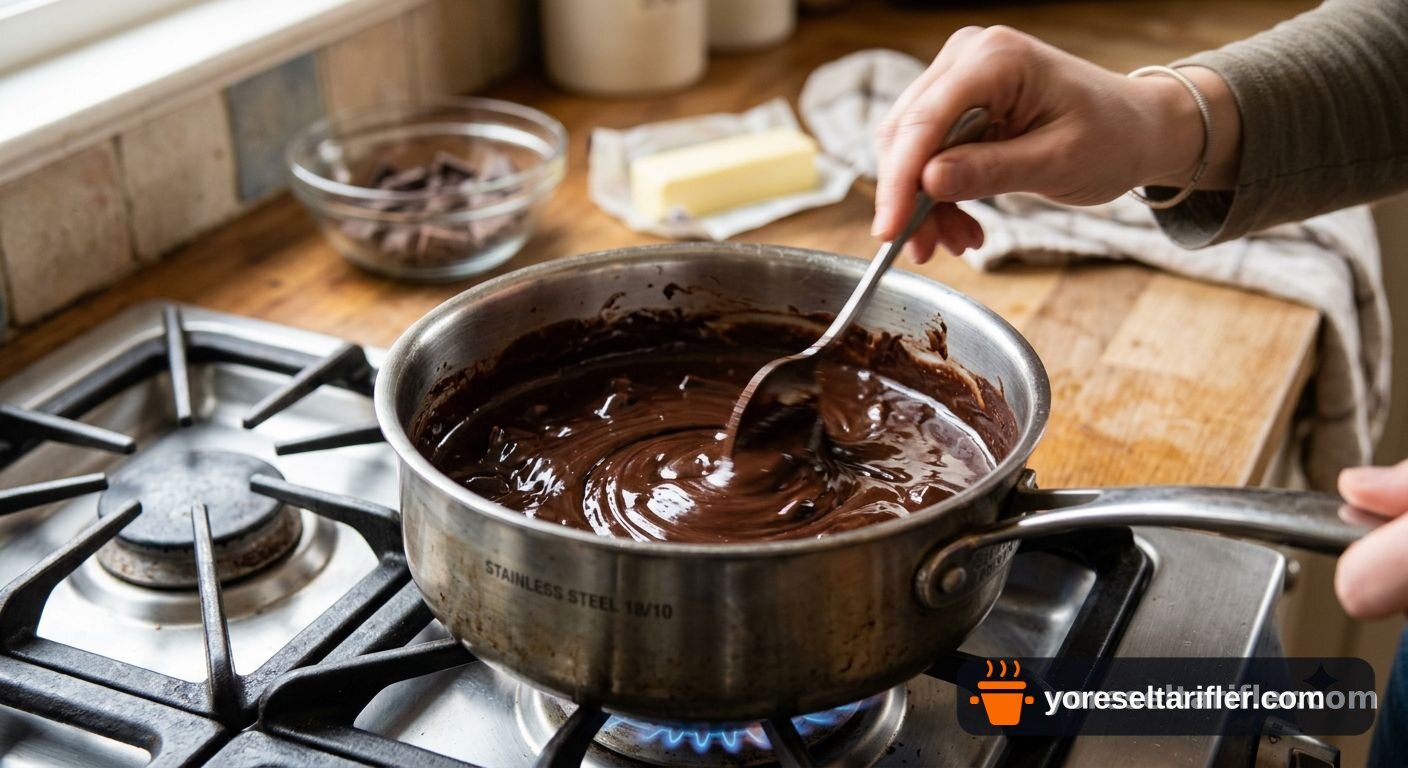 Hafif Çikolatalı Sufle Tarifi — Adım 2