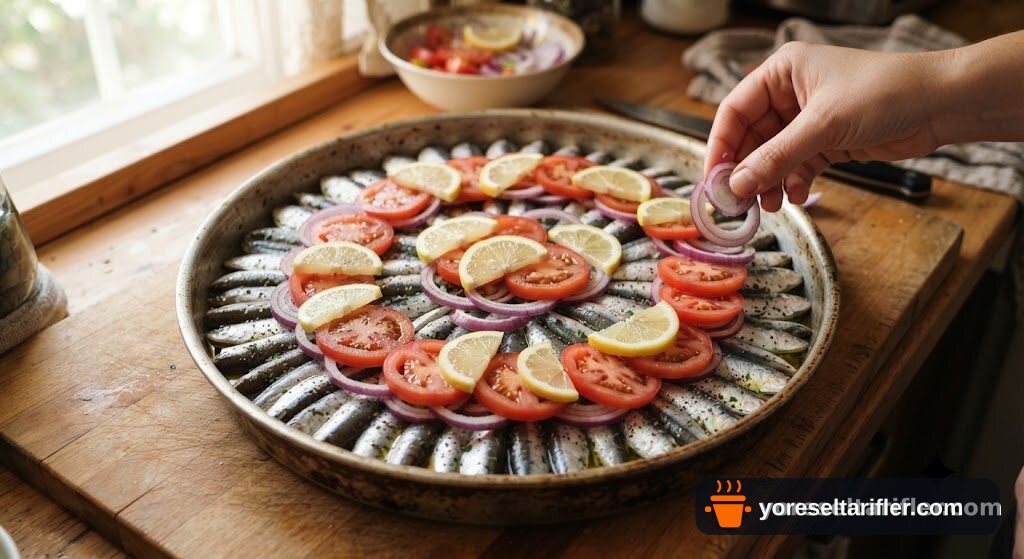 Hamsi Buğulama Tarifi — Adım 2
