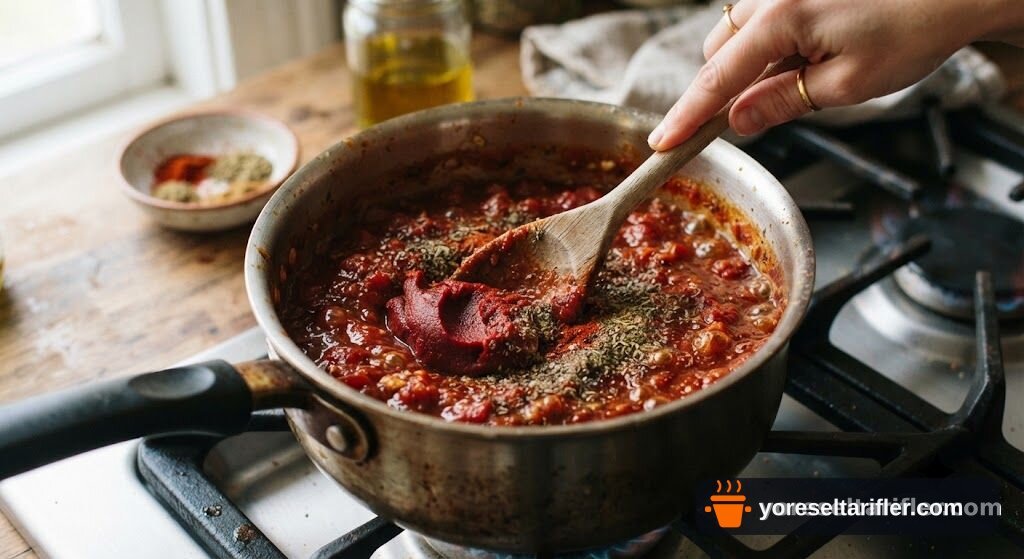 Hanım Ağa Çorbası Erişteli Mercimek Tarifi — Adım 3