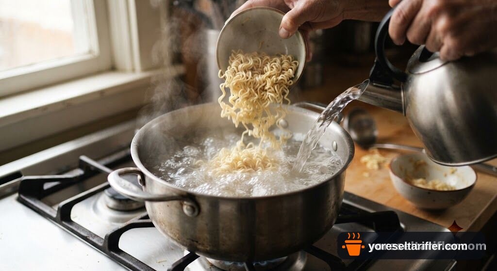 Hanım Ağa Çorbası Erişteli Mercimek Tarifi — Adım 4