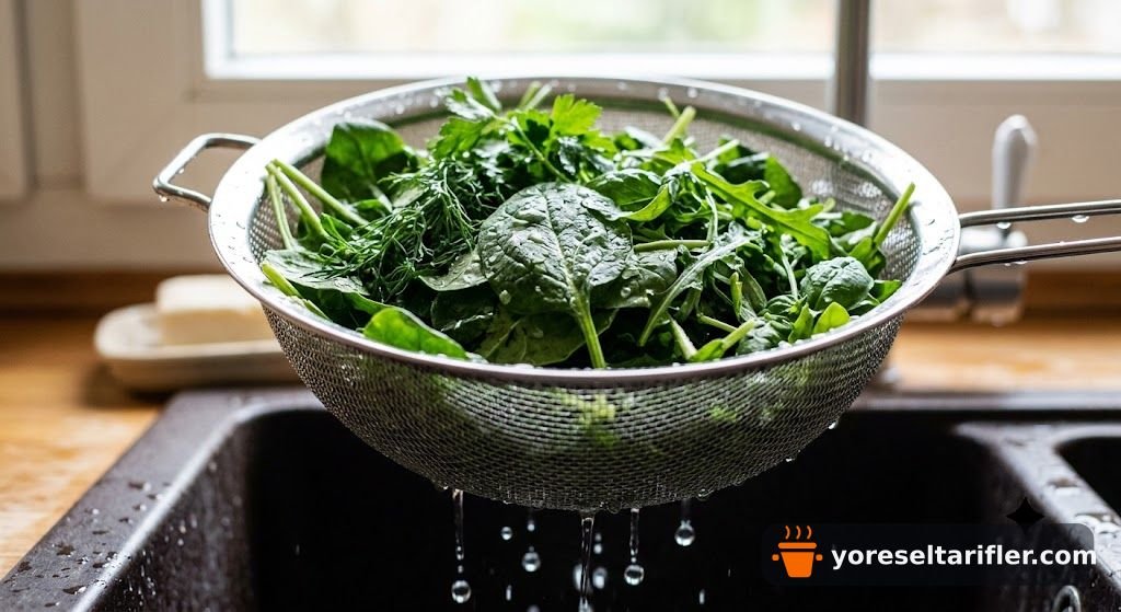 Hardal Soslu Bol Malzemeli Salata Tarifi — Adım 1