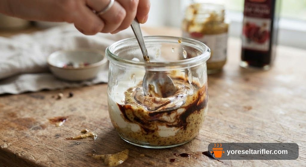 Hardal Soslu Bol Malzemeli Salata Tarifi — Adım 4