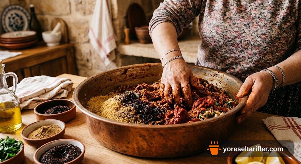 Hatay Usulü Kısır Tarifi — Adım 1